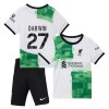 Conjunto (Camiseta+Pantalón Corto) Liverpool Darwin 27 Segunda Equipación 23-24 - Niño